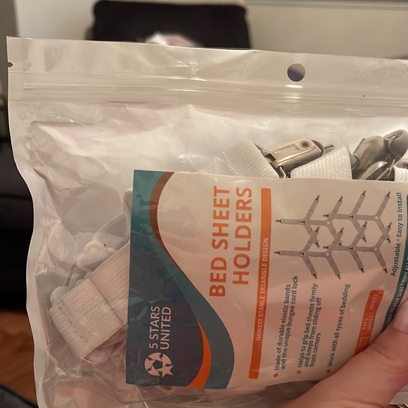 5 Stars United Bed Sheet Holders-New - Picture 2 of 5